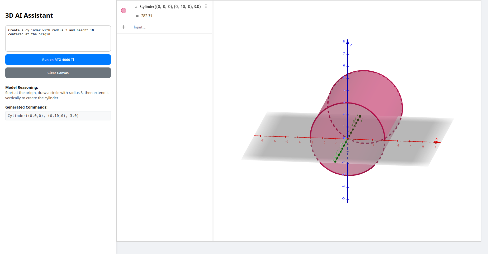 GeoGebra AI Research Interface