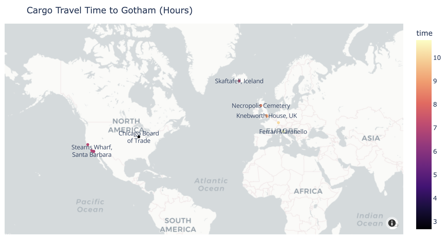 Multiagent system example output map