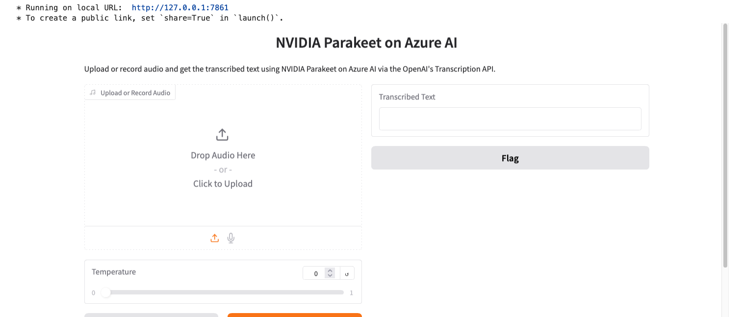 Gradio Chat Interface with Azure Machine Learning Endpoint
