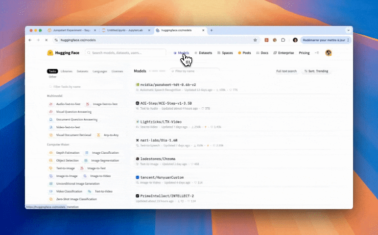 JumpStart deployment demo